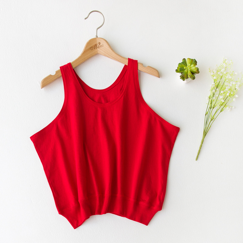 Cotton Middle-aged And Elderly Women's I-shaped Vest