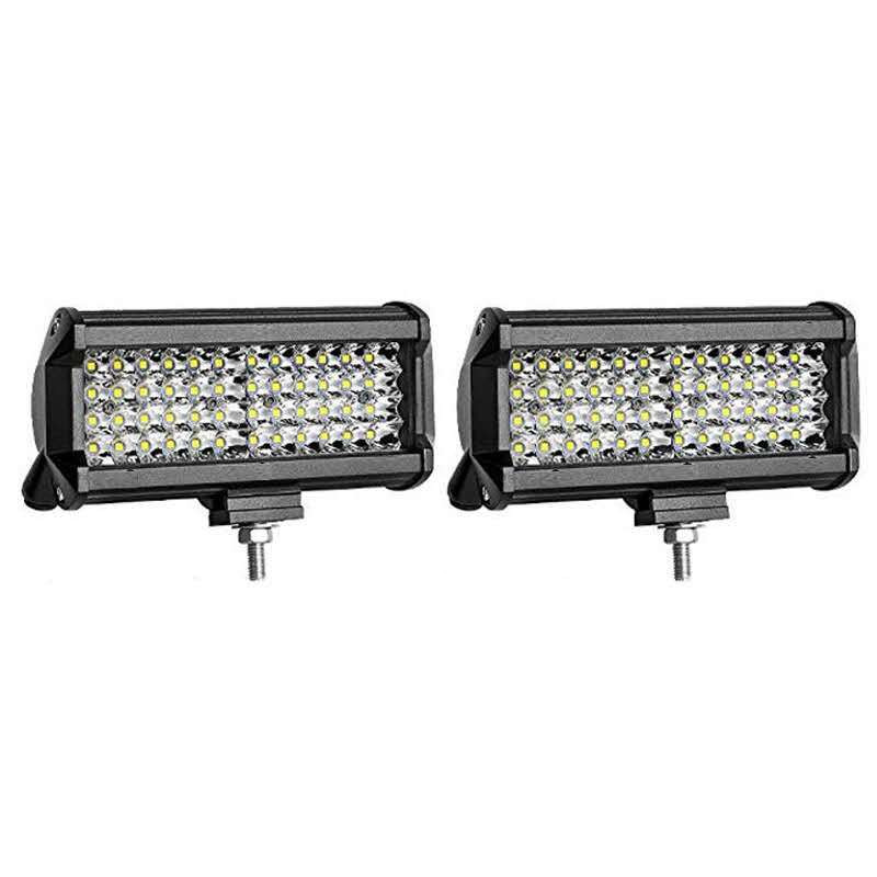 Factory Direct Cross-Border Special For Car Led Headlights Miki 4 Row 144W Work Light Off-Road Car Roof Front Bumper Spotlight