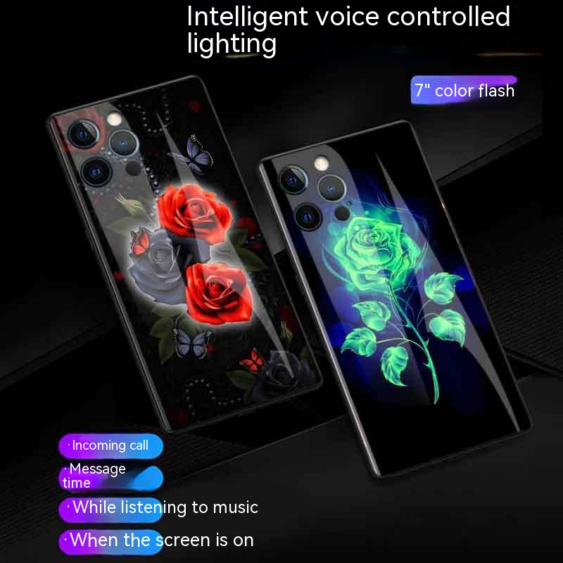 Incoming Light Rose Chinese Style Phone Case
