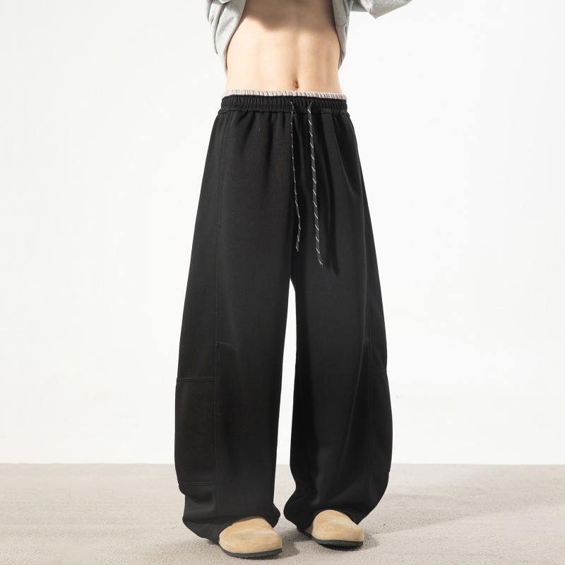 Deconstructing Stitching Matchet Pants Overalls For Women