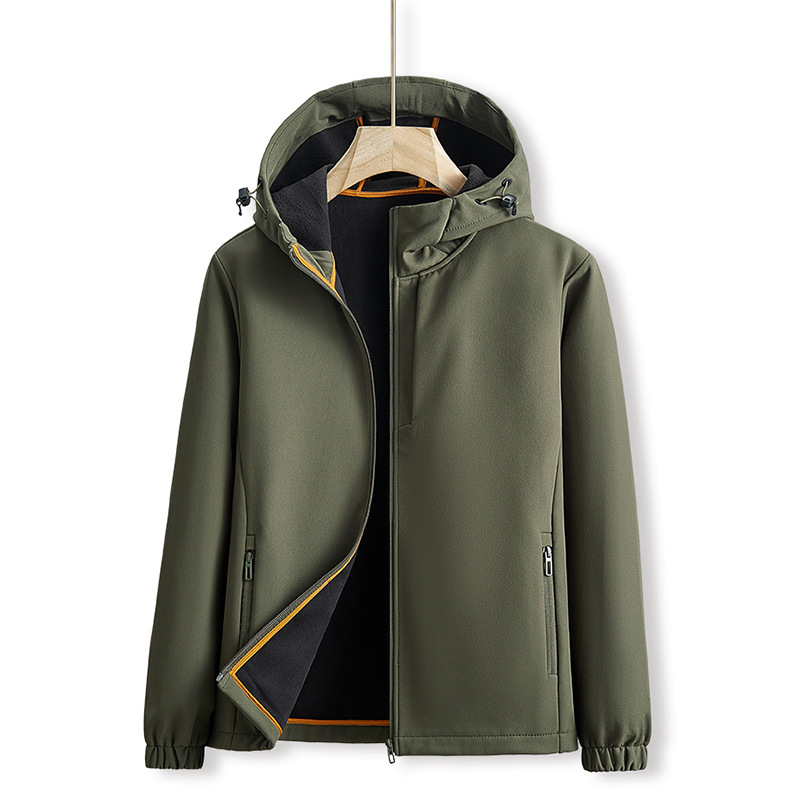 سترة رياضية للرجال من Soft Shell FallWinter XL للاستخدام الخارجي