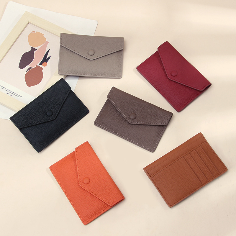 Lightweight And Minimalist Card Pack With Multiple Card Slots For Identification Documents