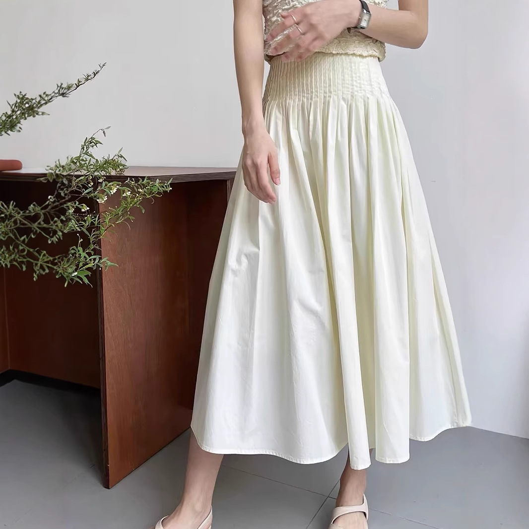Niche Temperament Sweet Big Hem Umbrella Skirt