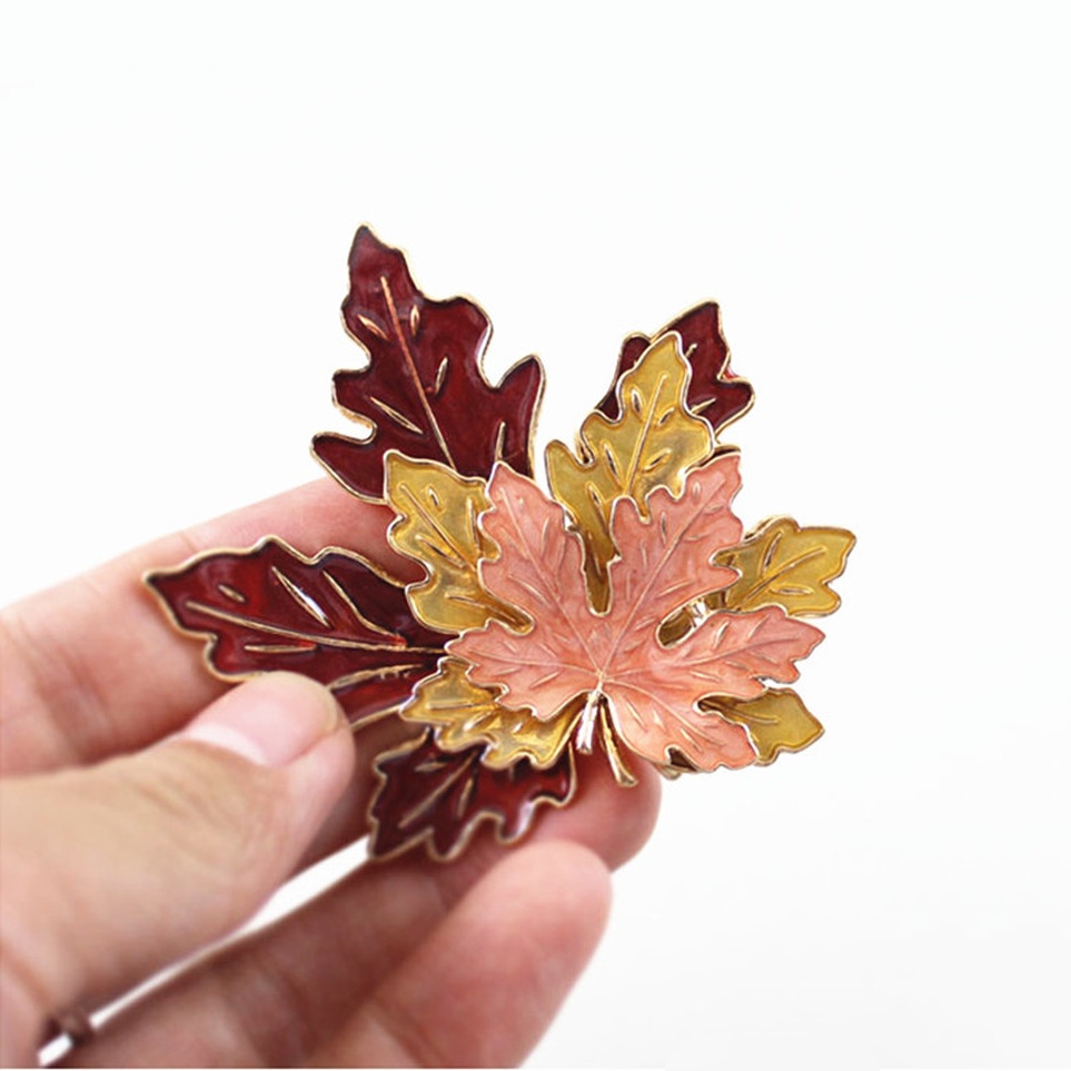 Maple Leaf Brooch