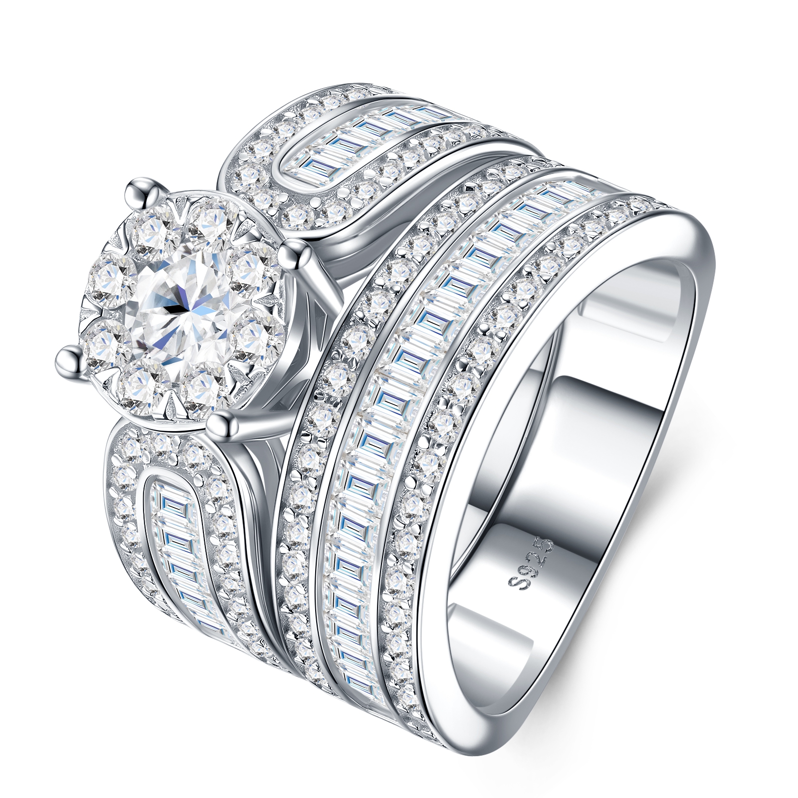 0.5 Carat Luxury Fashion Minimalist Trend Jewelry With Top-quality Morganite, Elegant Silver Ring In S925 Silver With Electroplated Platinum, Suitable For Ladies