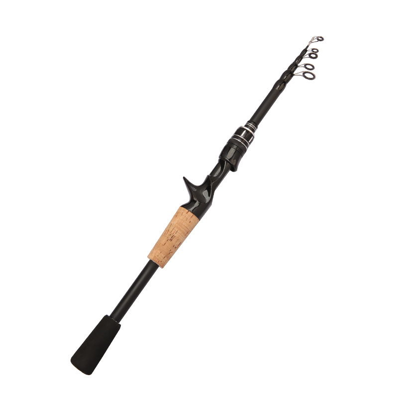 Telescopic Lure Rod Vibration-out Road Slip M Adjustment Convenient Fishing Rod