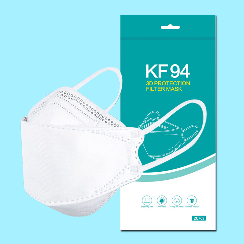 Masks Korean Fish-shaped Willow-leaf Type Kn94 Meltblown Individual Packaging